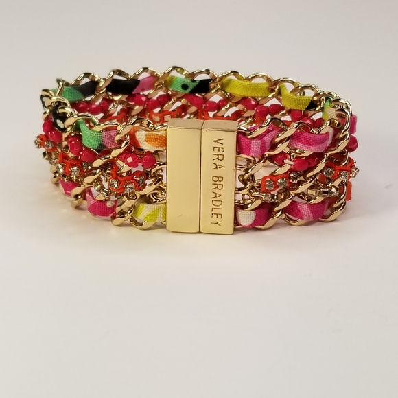 Vera Bradley Jewelry - VERA BRADLEY ZIGGY ZINIA MIX BRACELET BANGLE BOHO